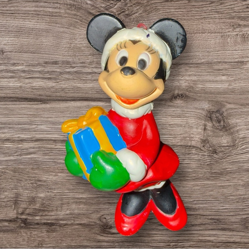 Kurt Adler Santa’s World Minnie‎ Mouse Christmas Ornament Vintage Holiday Decor
